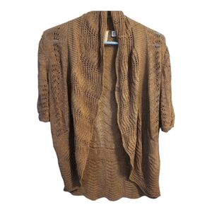 Beatrix OST Vintage Women's Tan Knit Sweater Size M